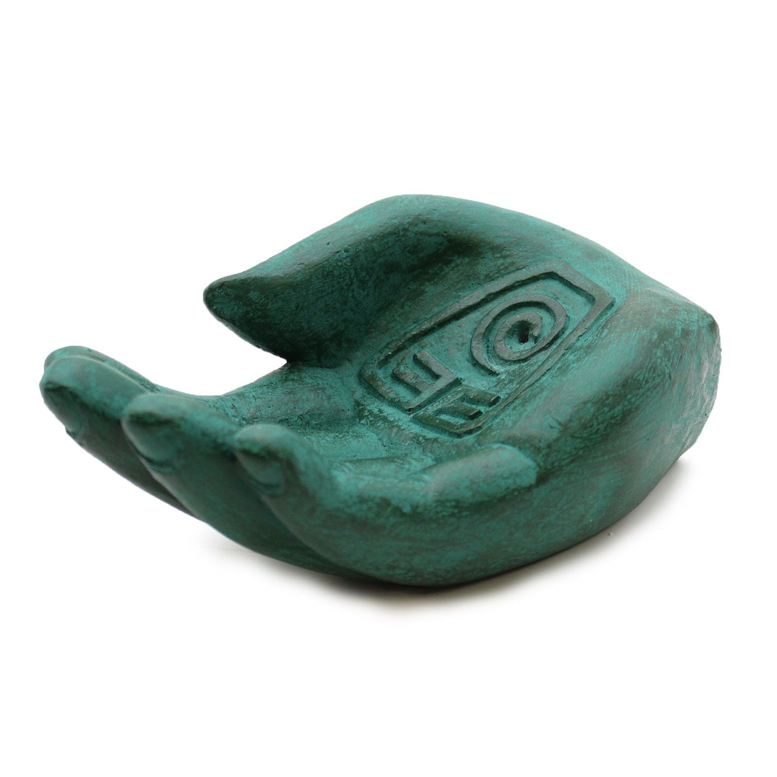 Hand Incense Burner - Earth Protect (green) - Luna Panther