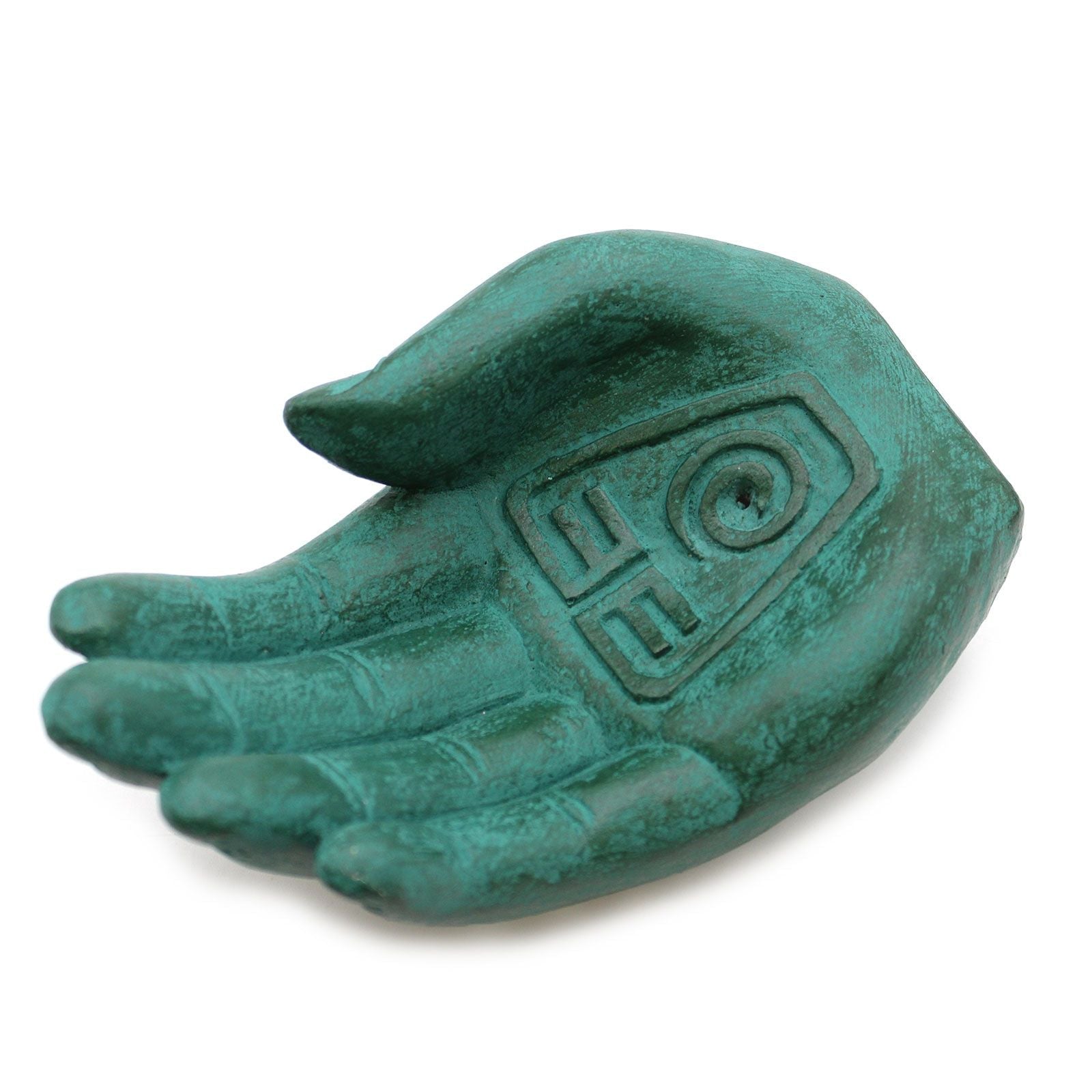 Hand Incense Burner - Earth Protect (green) - Luna Panther