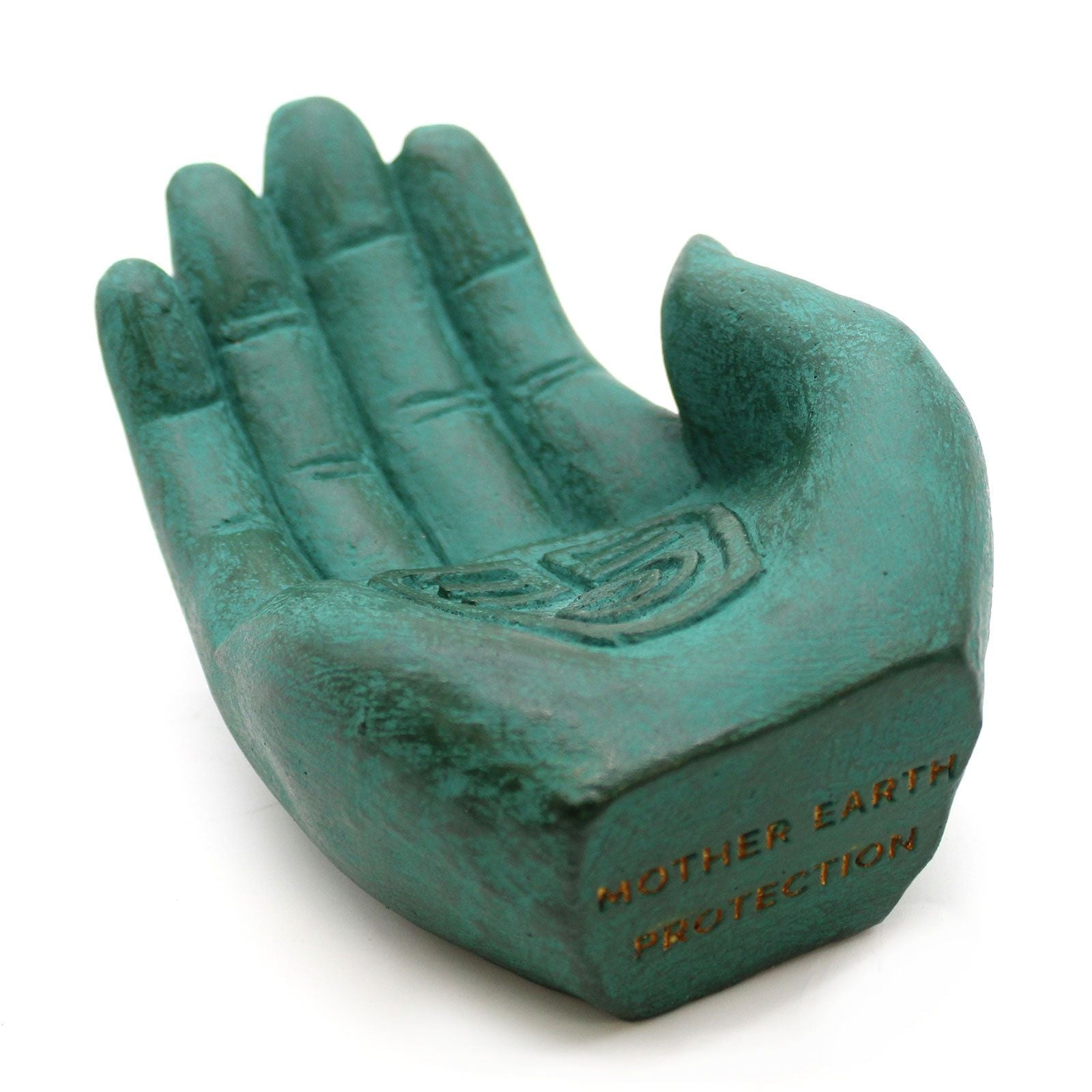 Hand Incense Burner - Earth Protect (green) - Luna Panther