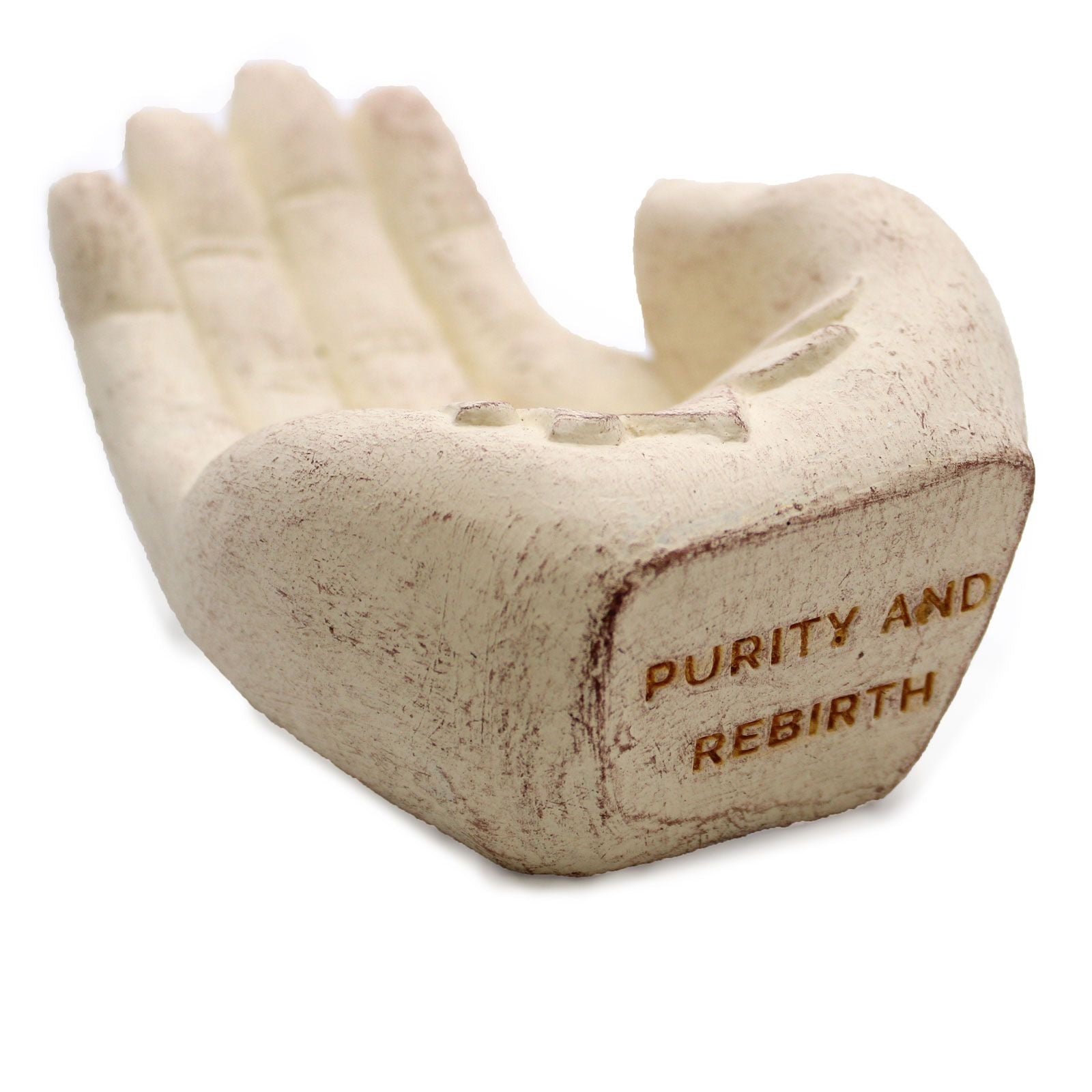 Hand Incense Burner - Lotus (white) - Luna Panther