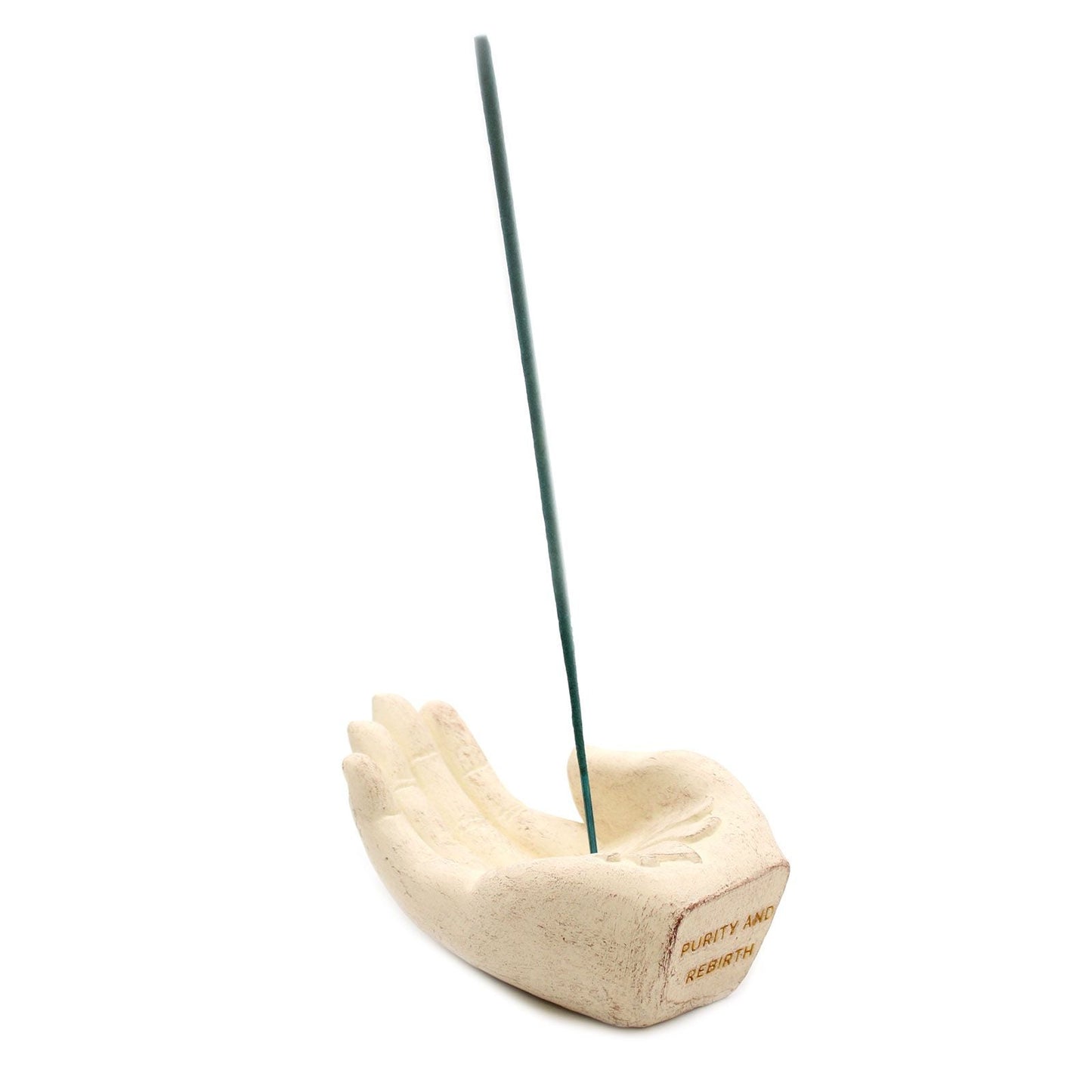 Hand Incense Burner - Lotus (white) - Luna Panther