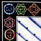 Handbrushed Cotton Wall Art - Chakra Buddha - Luna Panther