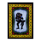 Handbrushed Cotton Wall Art - Kamasutra - Luna Panther