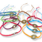 Handmade Friendship Bracelets - Lucky Friends Feng Shui Coin (asst) - Luna Panther