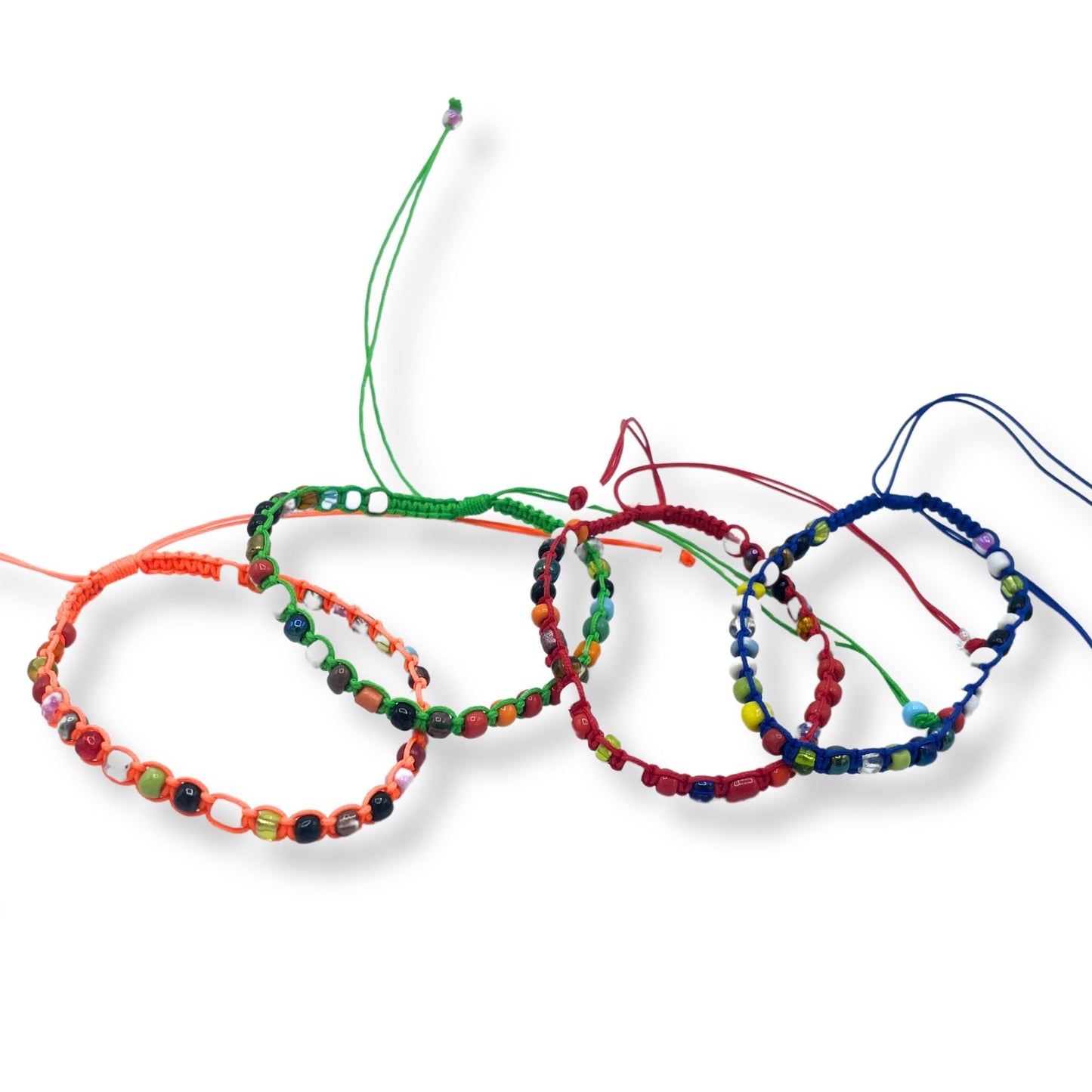 Handmade Friendship Bracelets - Tiny Forever Beads (asst) - Luna Panther