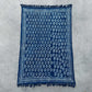 Handmade Indigo Throw - 170x120cm - Chhota Flower - Luna Panther