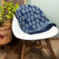 Handmade Indigo Throw - 170x120cm - Chhota Flower - Luna Panther