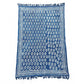 Handmade Indigo Throw - 170x120cm - Chhota Flower - Luna Panther