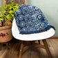 Handmade Indigo Throw - 170x120cm - Desi Stripes - Luna Panther