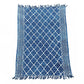 Handmade Indigo Throw - 170x120cm - Midnight Heerak - Luna Panther