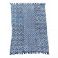 Handmade Indigo Throw - 170x120cm - Namoona Waves - Luna Panther