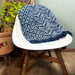 Handmade Indigo Throw - 170x120cm - Namoona Waves - Luna Panther