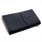 Handmade Leather Journal - My Book of Spells and other Thoughts - Black - Luna Panther