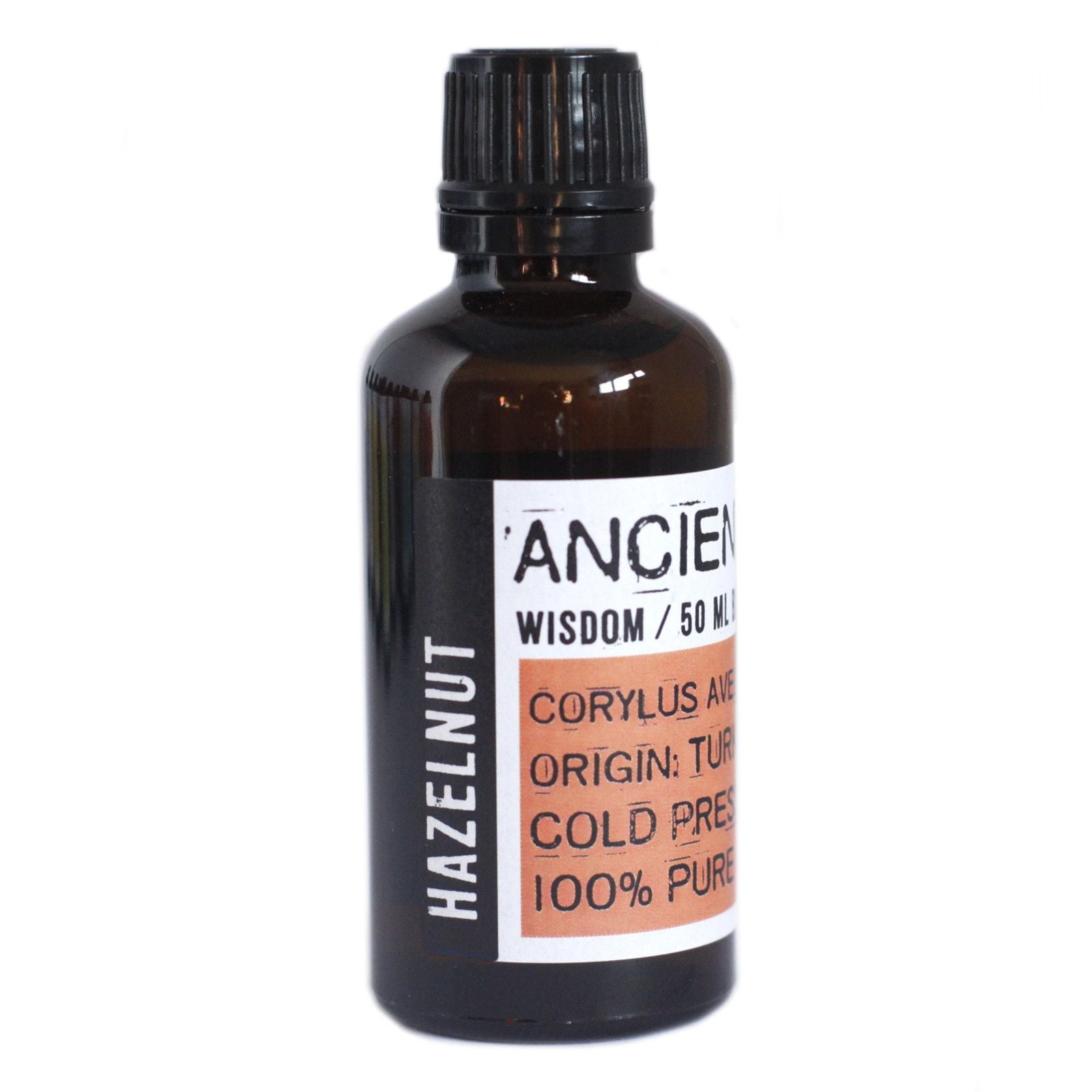 Polished Hazelnut Oil - 50ml featuring natural patterning and unique variations - Luna Panther