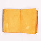 Heafty Coffee Tan Book - Zinc Owl Decor - 200 Deckle Edges Pages - 26x18cm - Luna Panther
