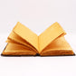 Heafty Red Tan Book - Zinc Rose Decor - 200 Deckle Edges Pages - 26x18cm - Luna Panther