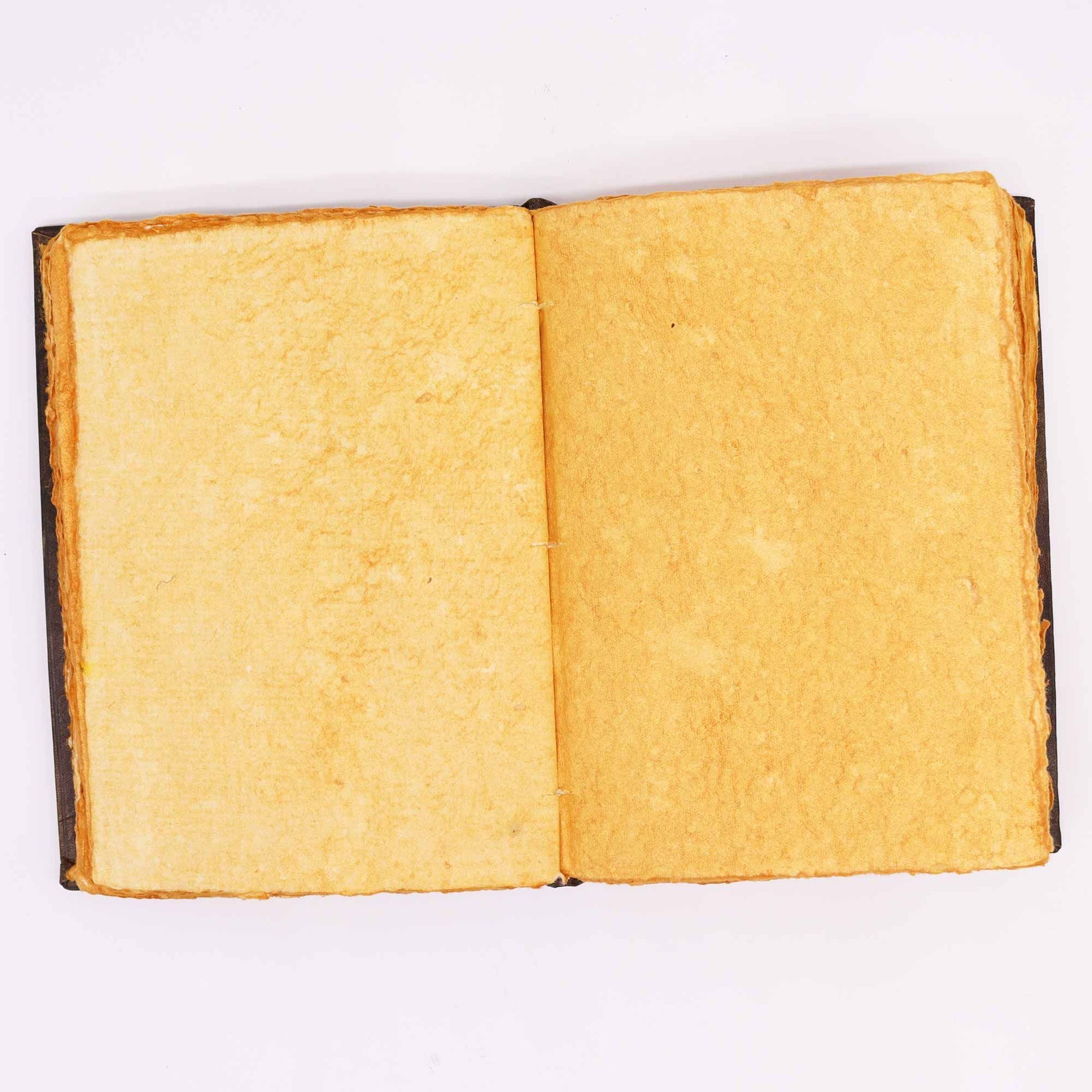 Heafty Red Tan Book - Zinc Rose Decor - 200 Deckle Edges Pages - 26x18cm - Luna Panther