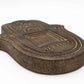 Healing Incense Plate - Antique Stone Effect - Luna Panther