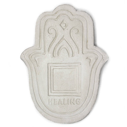 Healing Incense Plate - White Stone Effect - Luna Panther alternate view