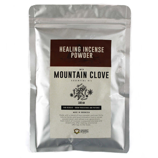 Healing Incense Powder - Mountain Clove 100gm - Luna Panther