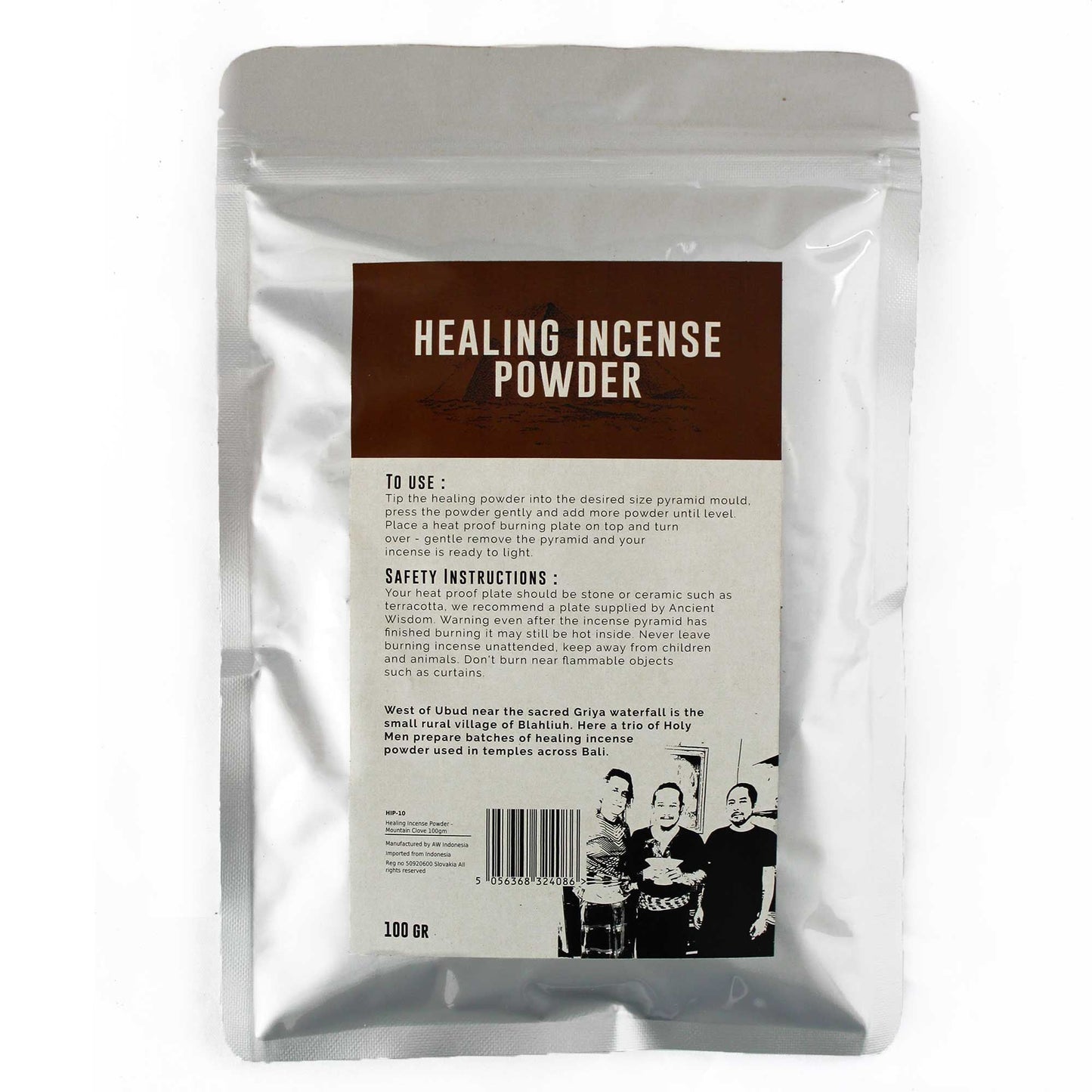 Healing Incense Powder - Mountain Clove 100gm - Luna Panther