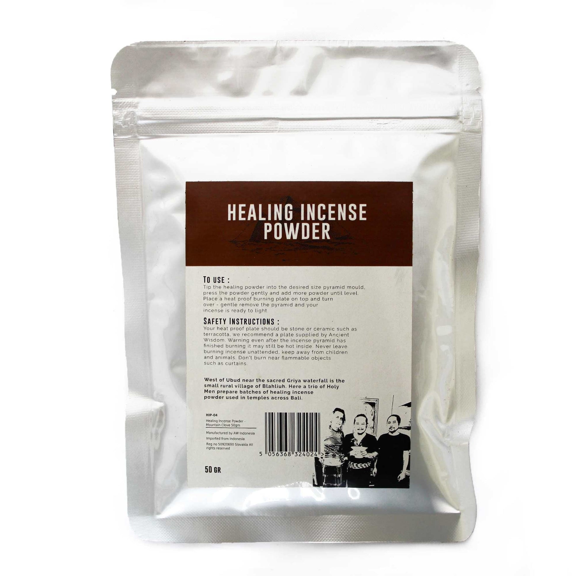 Healing Incense Powder - Mountain Clove 50gm - Luna Panther
