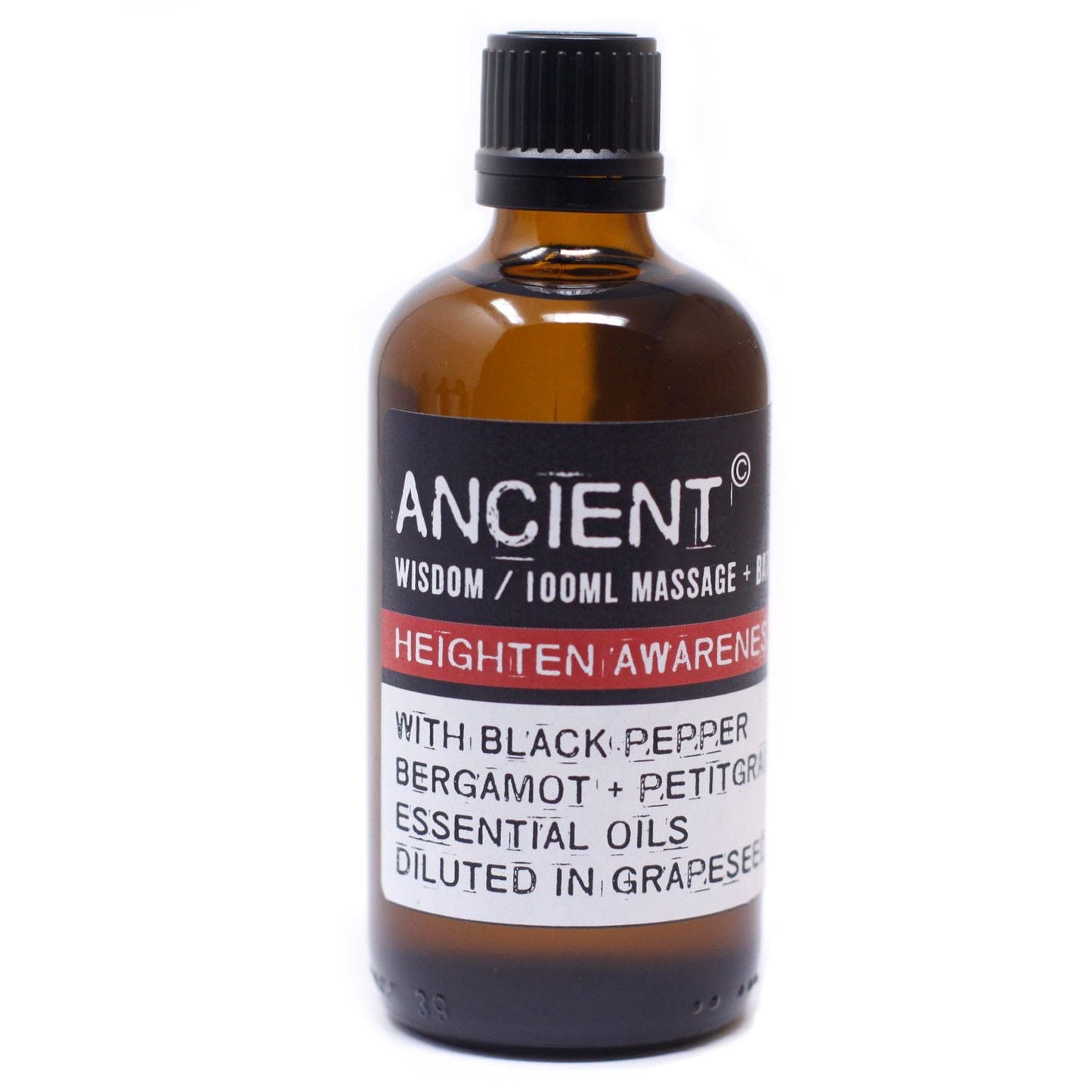 Heighten Awareness Massage Oil - 100ml - Luna Panther