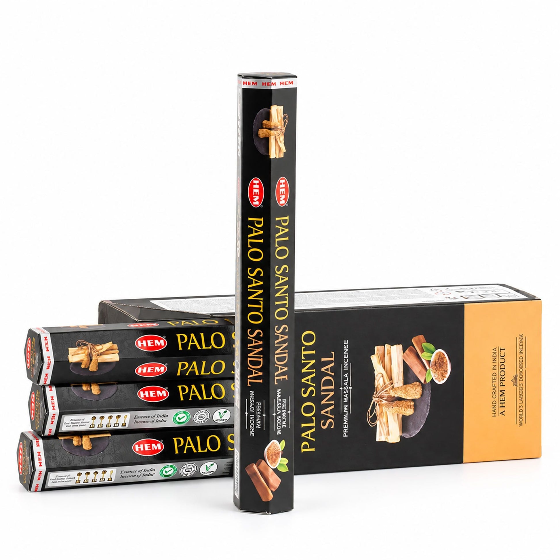 HEM Hexagonal Incense – Palo Santo Masala – Sandal - Luna Panther