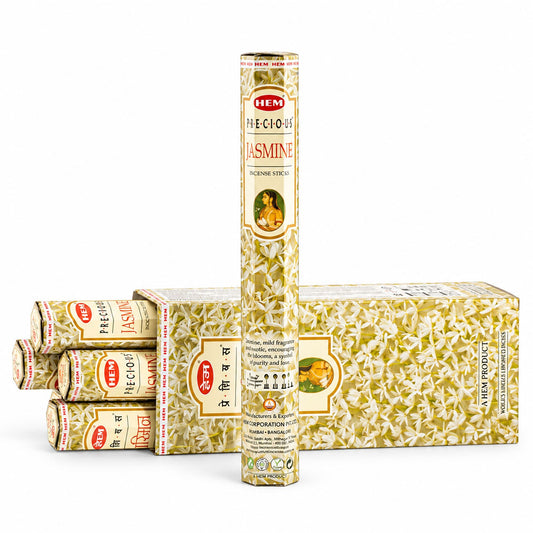 HEM Hexagonal Incense – Precious Jasmine - Luna Panther