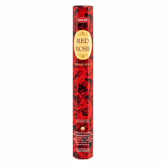 HEM Hexagonal Incense – Red Rose - Luna Panther alternate view