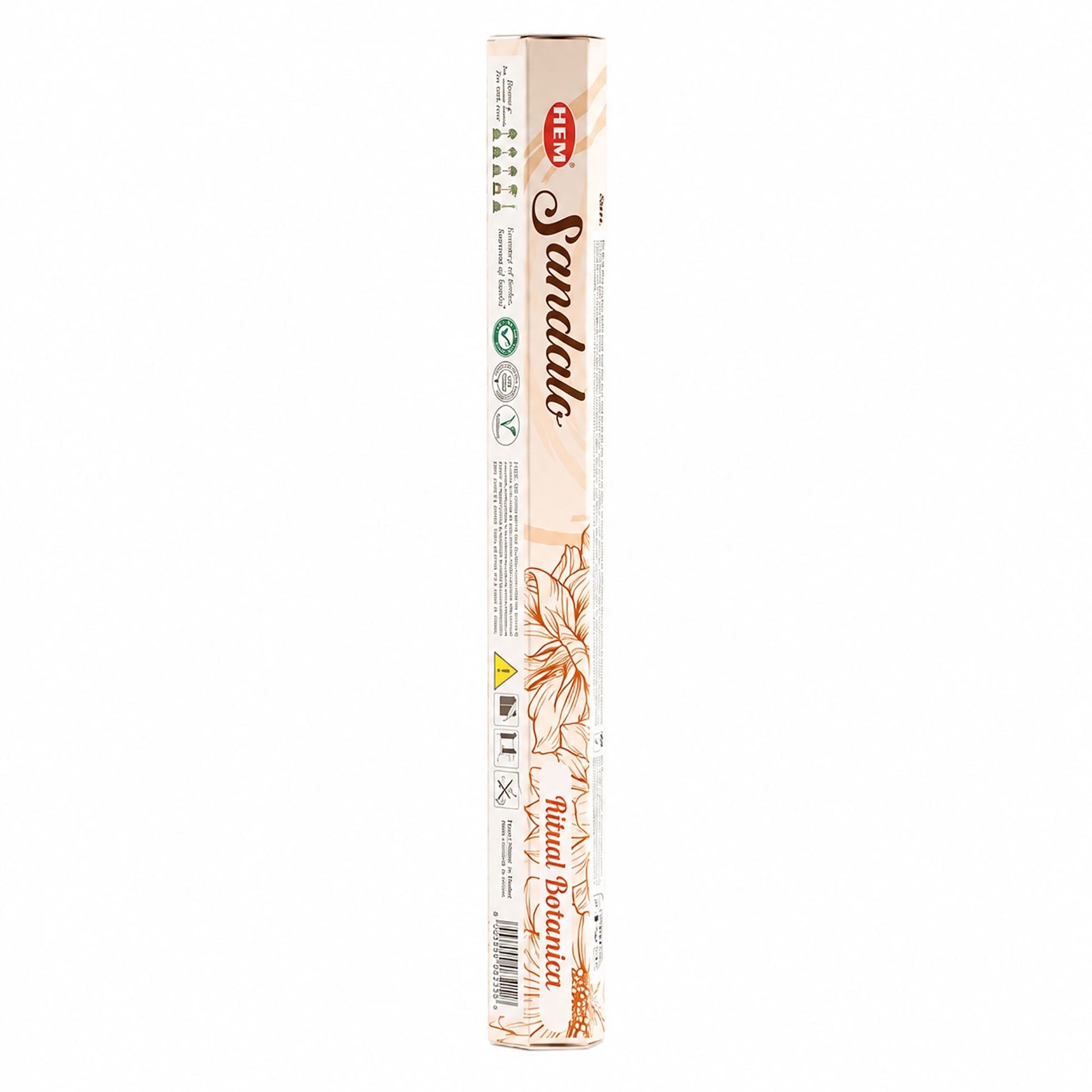 HEM Hexagonal Incense – Smudge – Sandal - Luna Panther