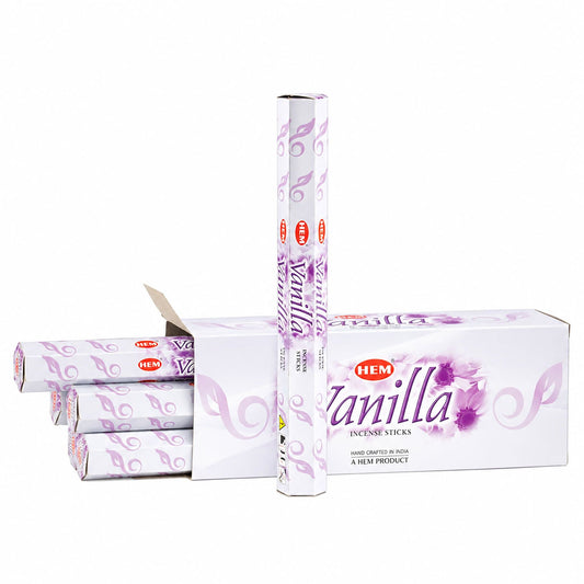 HEM Hexagonal Incense – Vanilla - Luna Panther