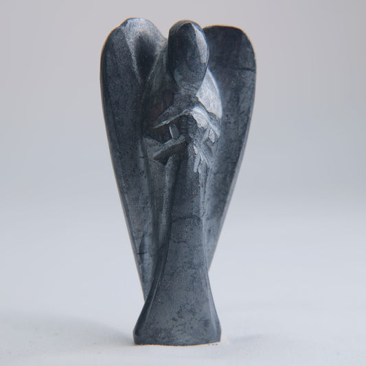 Hematite Angel Carving 83g 73mm - Luna Panther alternate view