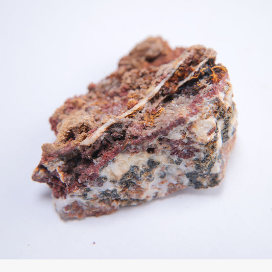 Hemimorphite from Machen Quarry, South Wales - 100.4g - Luna Panther alternate view
