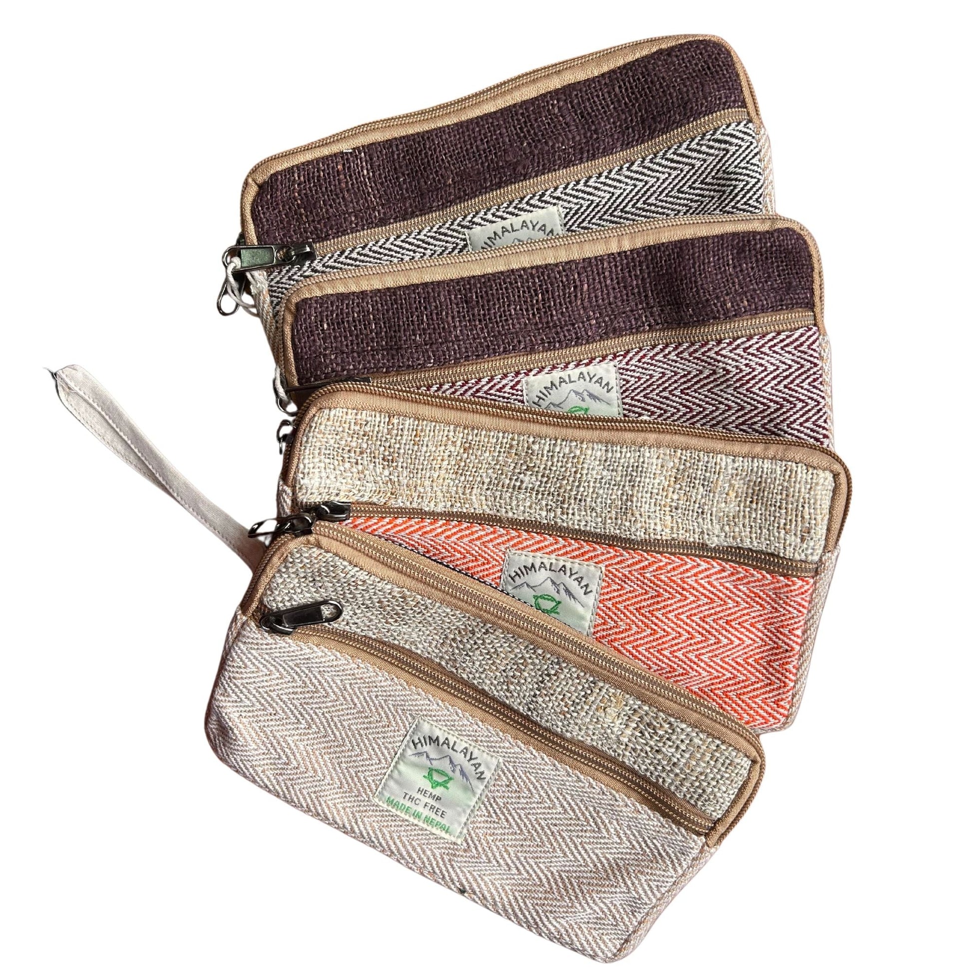 Hemp Phone/Tobacco/Anything Zip Pouch (assorted) - Luna Panther