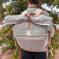 Hemp Trekking Rolling Backpack - Sage - Luna Panther