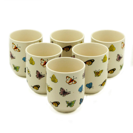 Herbal Tea Cups - Butterflies at Luna Panther