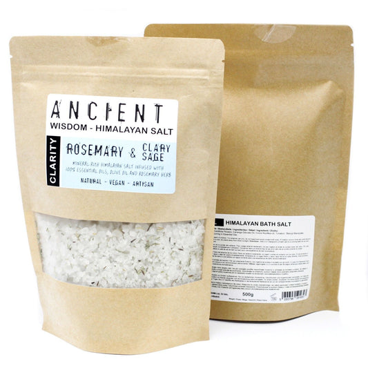 Himalayan Bath Salt Blend 500g - Clarity at Luna Panther