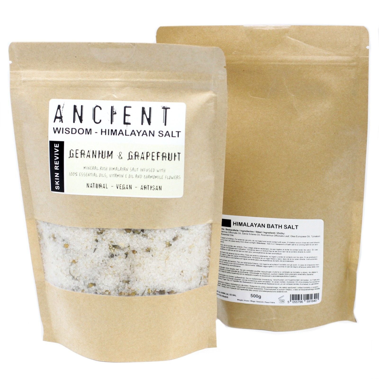 Himalayan Bath Salt Blend 500g - Skin Revive at Luna Panther