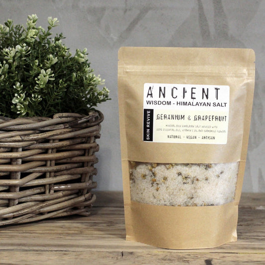 Himalayan Bath Salt Blend 500g - Skin Revive detail view 2 at Luna Panther alternate view