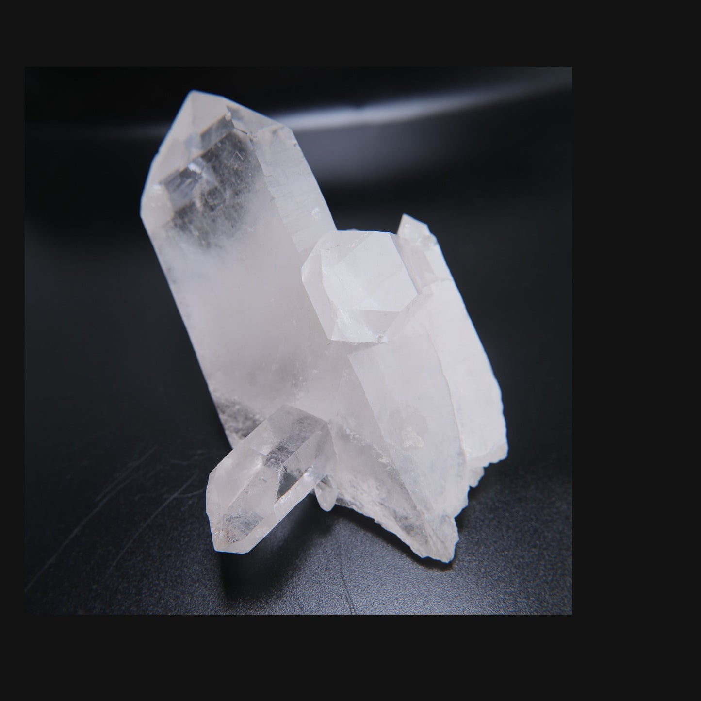 Himalayan Quartz Cluster - 358g — minerals, image 6 of 7.