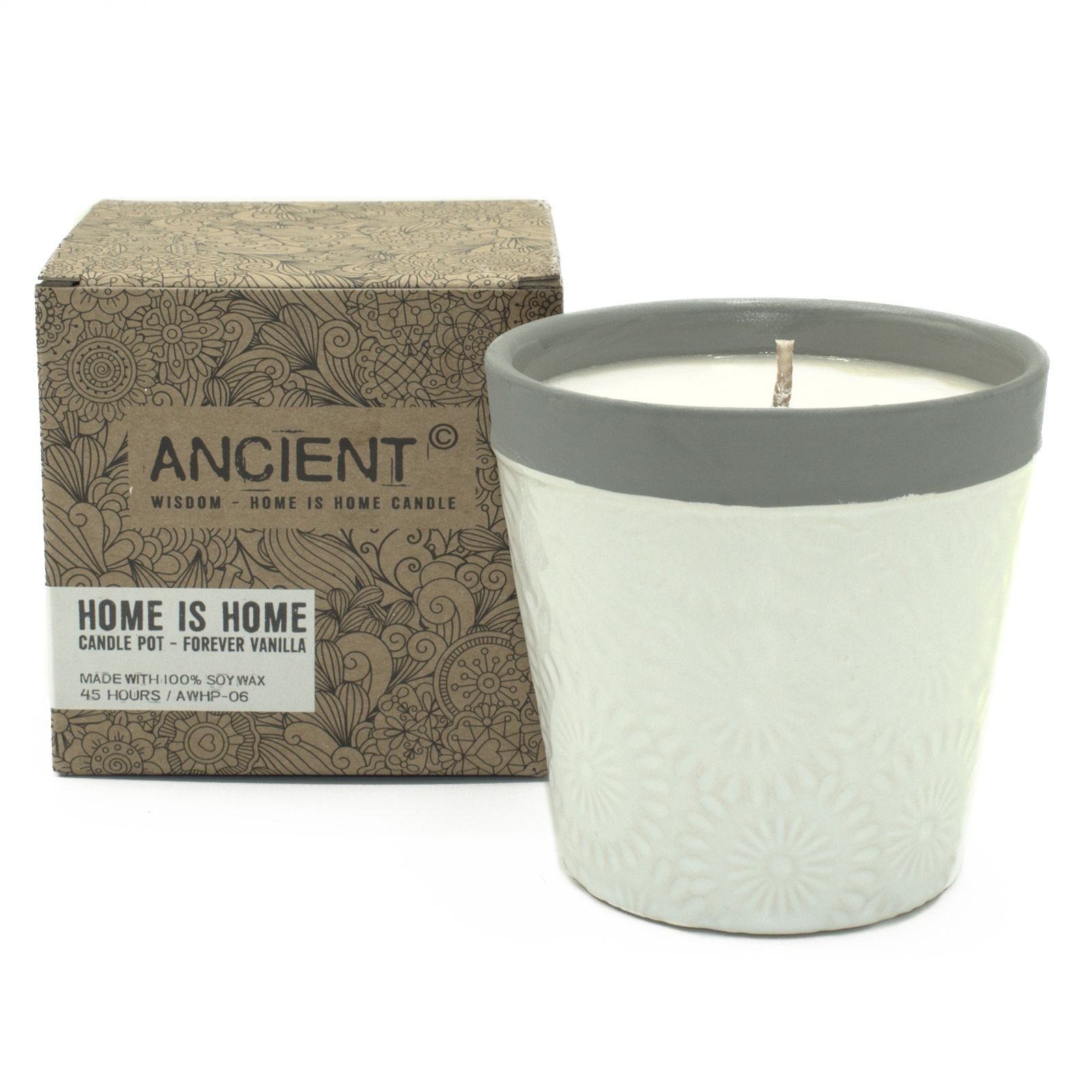 Home is Home Candle Pots - Forever Vanilla - Luna Panther