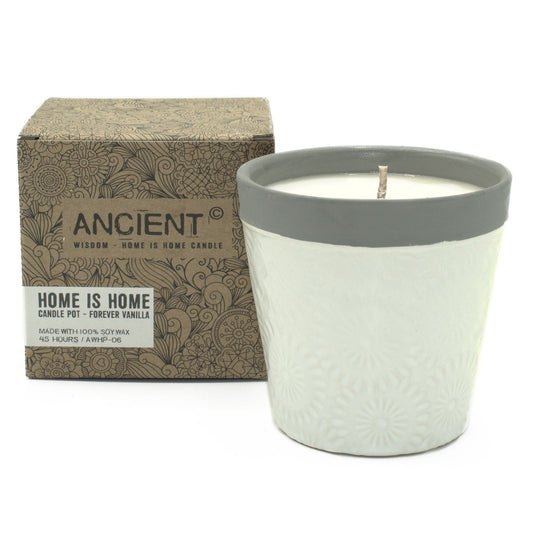 Home is Home Candle Pots - Forever Vanilla - Luna Panther alternate view