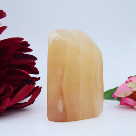 Honey Calcite — 304 g - Luna Panther alternate view