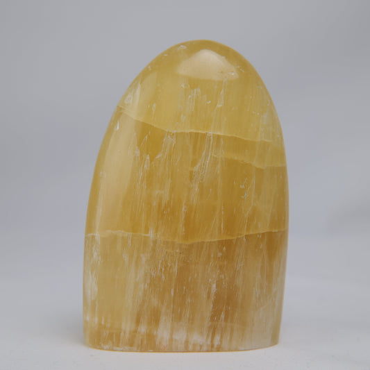 Honey Calcite Freeform 302g — minerals, image 2 of 6. alternate view