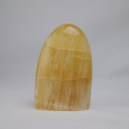 Honey Calcite Freeform 302g — minerals, image 1 of 6.