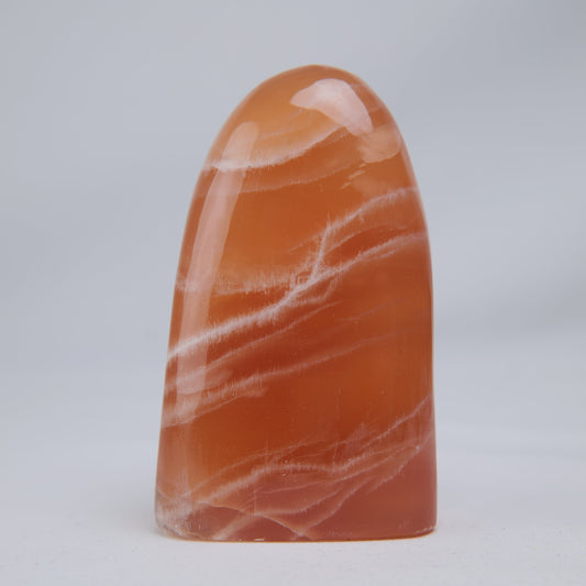 Honey Calcite Freeform — one-of-a-kind natural crystal, product image 1 of 9.
