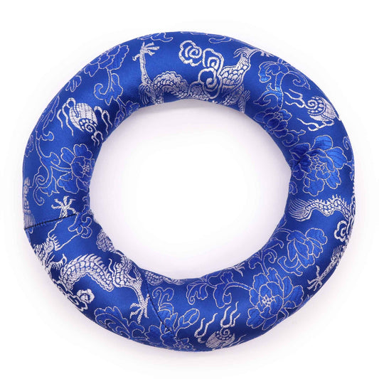 Polished Hoop Cushion 16cm (for 18-20cm Singing Bowl) - Assorted Colours featuring natural patterning and unique variations - Luna Panther