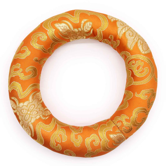 Polished Hoop Cushion 18cm (for 20-24cm Singing Bowl) - Assorted Colours featuring natural patterning and unique variations - Luna Panther