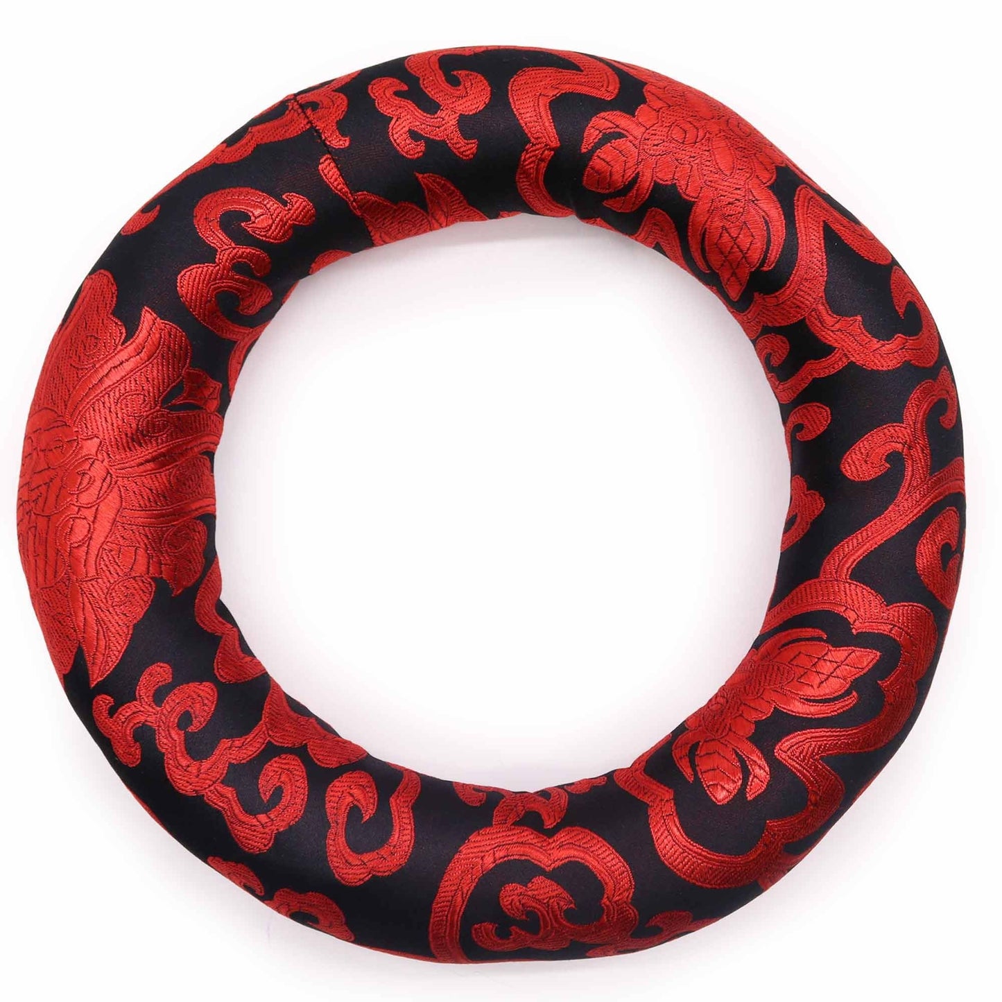 Polished Hoop Cushion 20cm (for 22-26cm Singing Bowl) - Assorted Colours featuring natural patterning and unique variations - Luna Panther